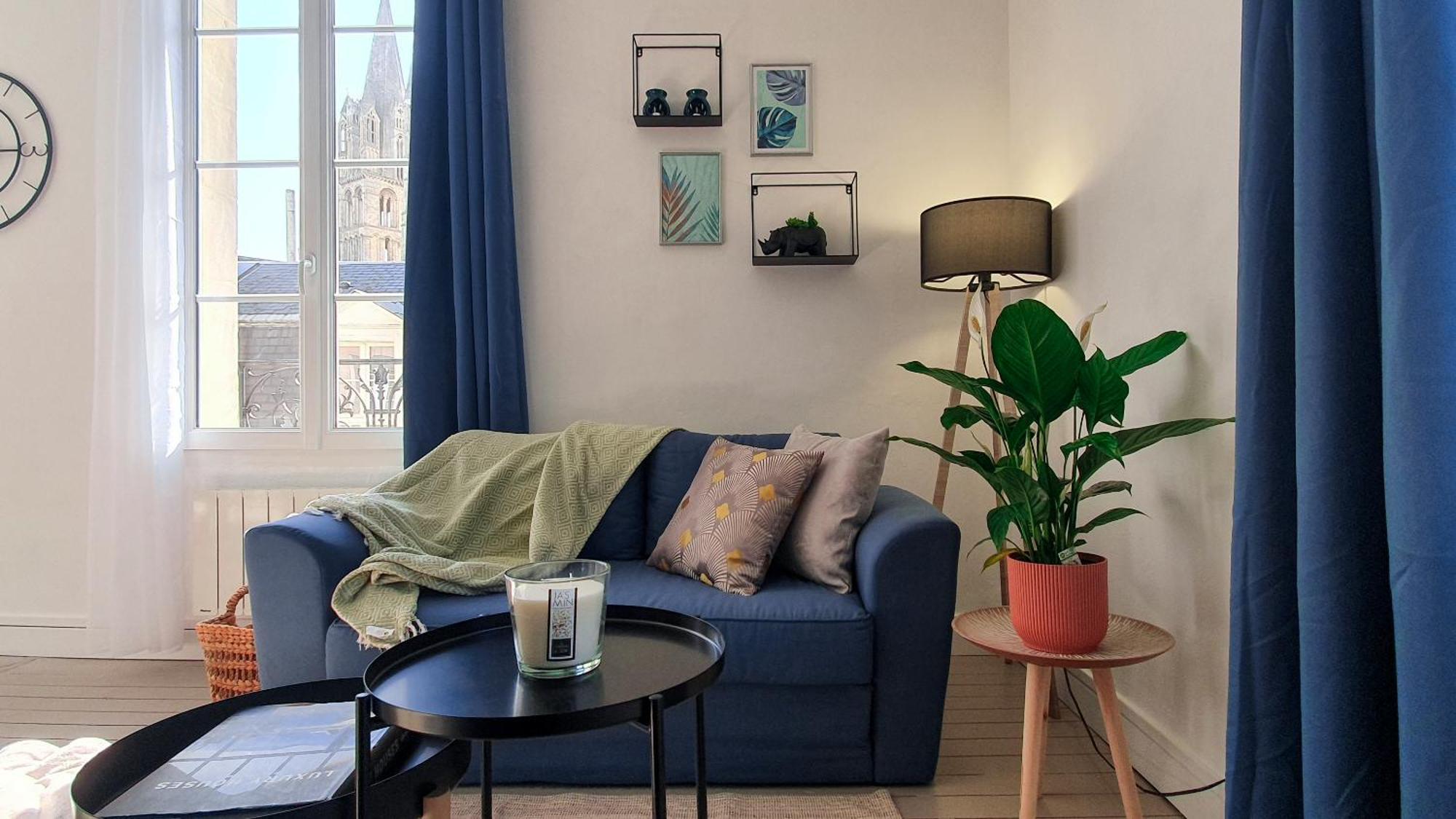 Charming Studio With View Of The Abbaye-Aux-Hommes カーン 部屋 写真